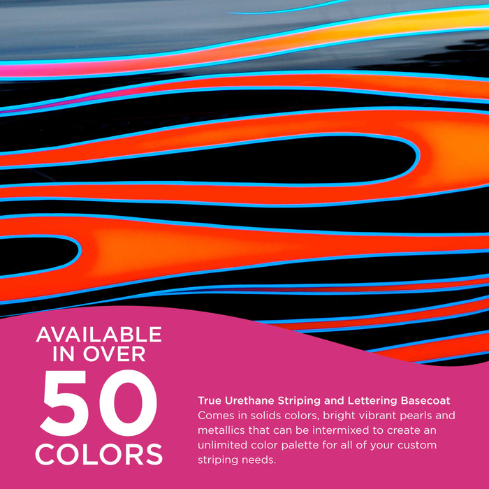 Magenta - True-U Pinstriping Urethane Basecoat Standard Colors, 1/4 Pint