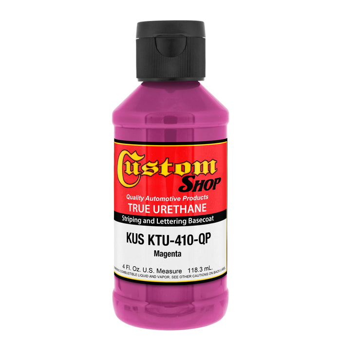 Magenta - True-U Pinstriping Urethane Basecoat Standard Colors, 1/4 Pint