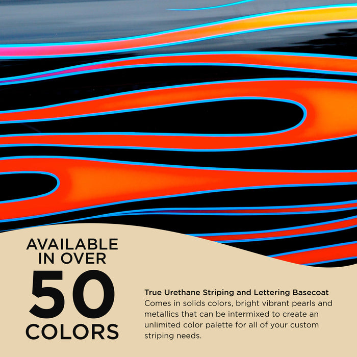 Vanilla Shake - True-U Pinstriping Urethane Basecoat Standard Colors, 1/4 Pint