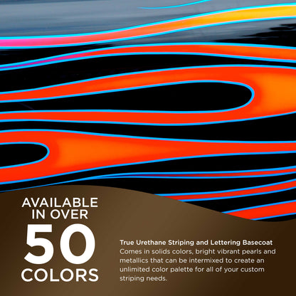 Gunslinger Brown Metallic - True-U Pinstriping Urethane Basecoat Metallic Colors, 1/4 Pint