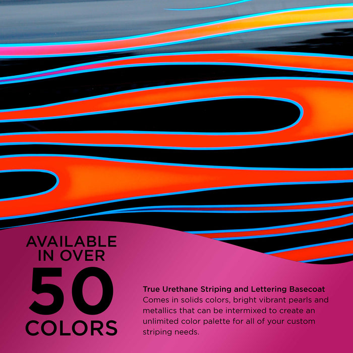 Magenta Pearl - True-U Pinstriping Urethane Basecoat Pearl Colors, 1/4 Pint