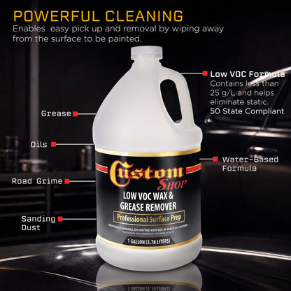 Low VOC Wax & Grease Remover - Gallon