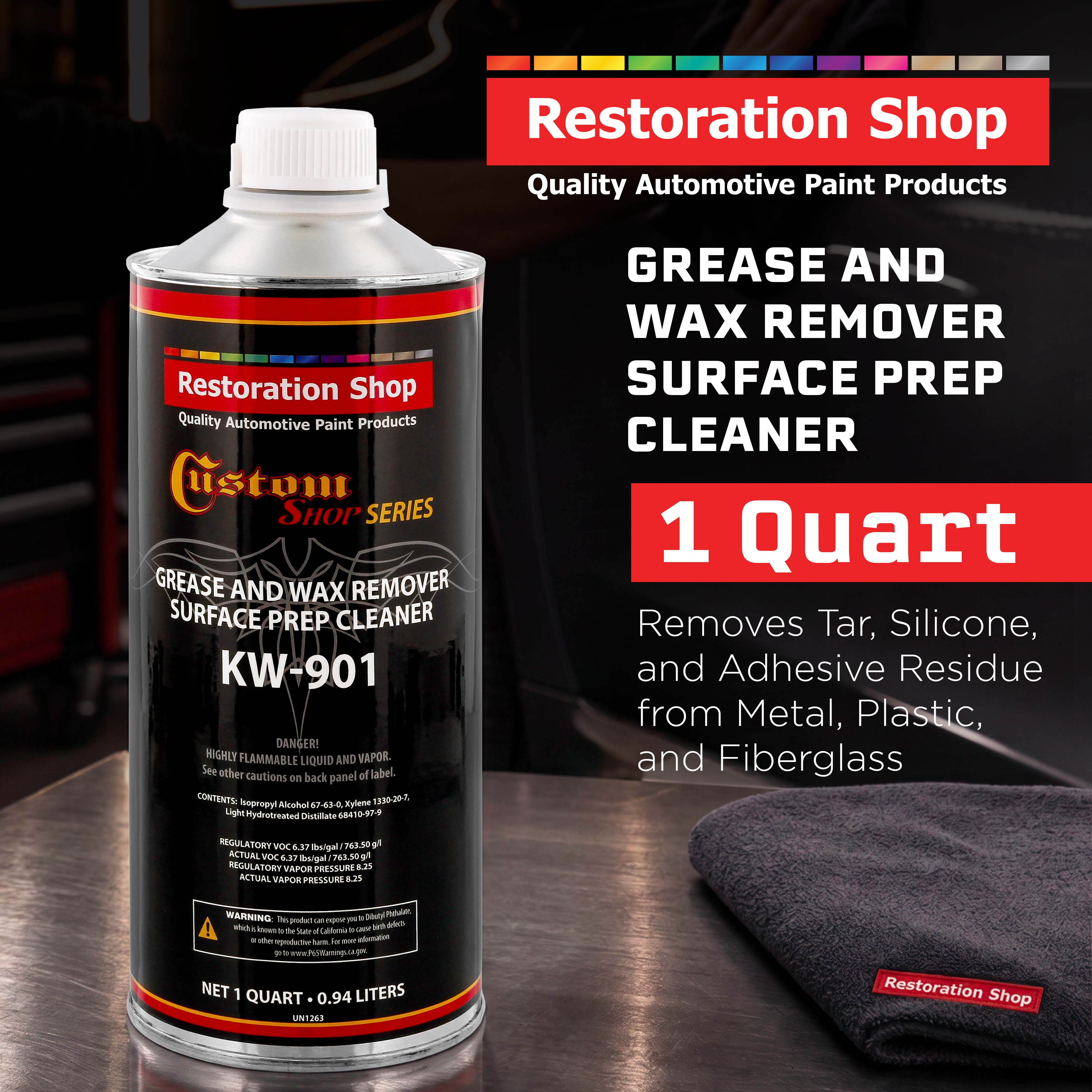 Grease And Wax Remover Surface Prep Cleaner – TCP Global