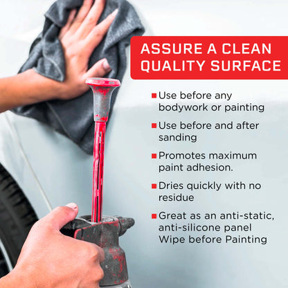 Restoration / KW901 - Automotive Grease and Wax Remover Surface Prep Cleaner for before Auto Painting & all Painting Projects (Quart)
