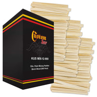 Craft and Paint Sticks - (Pack of 900 Sticks) 12" Inch Premium Grade Wood Stirrers/Paddles - Use for Wood Crafts -to Mix Epoxy Resin or Paint -Garden
