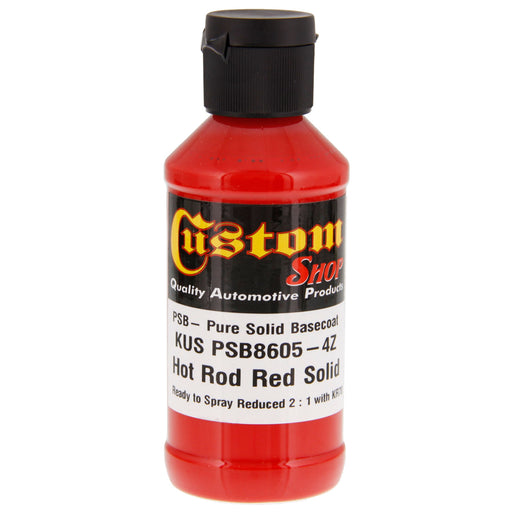 Hot Rod Red, PSB Solid Basecoat - 4 oz. Ready to Spray
