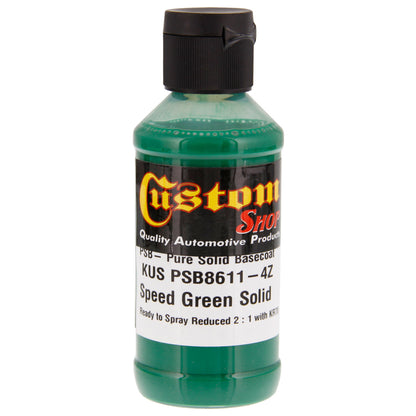 Speed Green, PSB Solid Basecoat - 4 oz. Ready to Spray