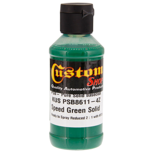 Speed Green, PSB Solid Basecoat - 4 oz. Ready to Spray