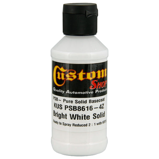 Bright White, PSB Solid Basecoat - 4 oz. Ready to Spray