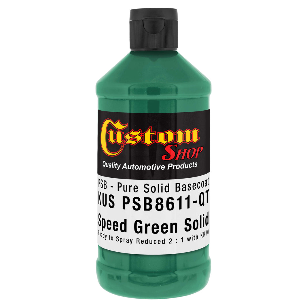 Speed Green, PSB Solid Basecoat - 1 Quart