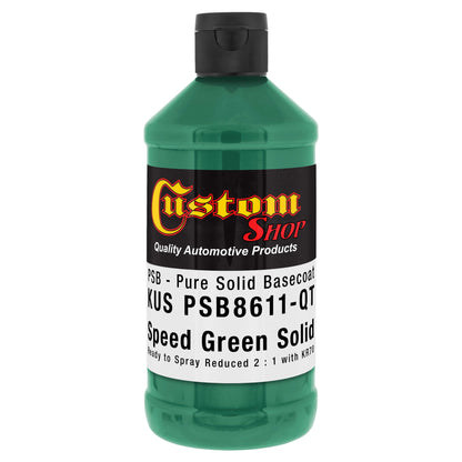 Speed Green, PSB Solid Basecoat - 1 Quart