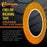 1/16 in. x 60 yd K-Tape Poly Series Fineline Tape, Orange (1 Roll)