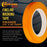 3/4 in. x 60 yd K-Tape Poly Series Fineline Tape, Orange (1 Roll)