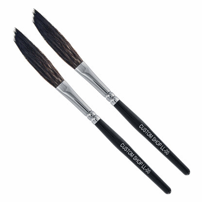 LL-00 Long-Liner Brush #00 - 2 1/4" Squirrel Hair and Nylon Wool (Pack of 2)