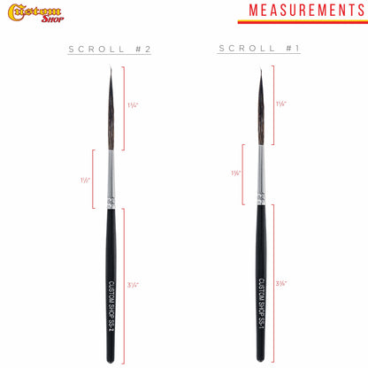 Scroll Pinstripe Brush Kit (#1 & #2)