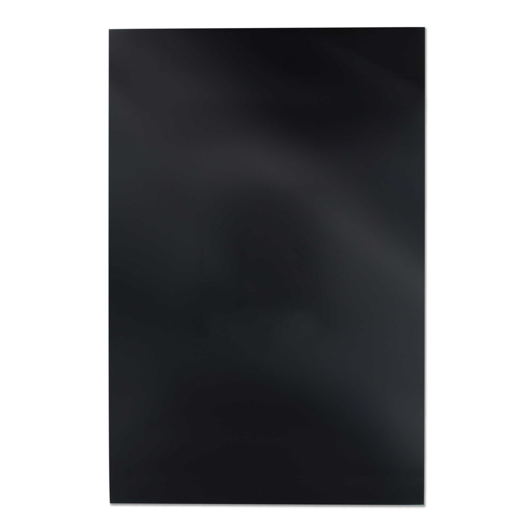 Black Aluminum Sign Blank Panel, 12" x 18", 0.040 Thick - Auto Paint, Pinstripe, Airbrush, Vinyl Graphics, Stenciling, Art, Hobby, Craft