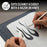 Custom Shop 12" x 30' Roll of Semi-Transparent Masking Film/Frisket for Artists, Airbrush Graphics, Auto, Tracing, Cutting Templates, Stencil Making