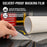 Custom Shop 12" x 30' Roll of Semi-Transparent Masking Film/Frisket for Artists, Airbrush Graphics, Auto, Tracing, Cutting Templates, Stencil Making