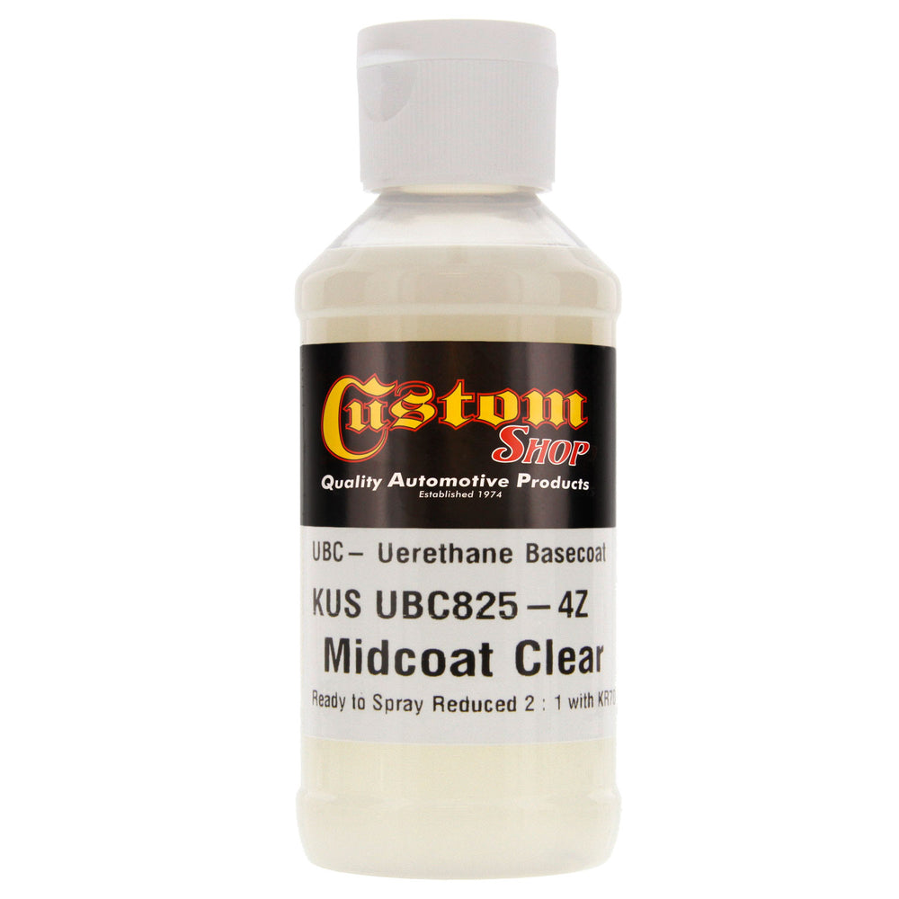Midcoat Urethane Basecoat Clear, 4 oz. (Ready-to-Spray)