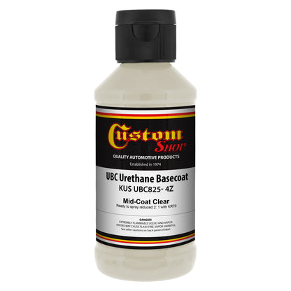 Midcoat Urethane Basecoat Clear, 4 oz. (Ready-to-Spray)