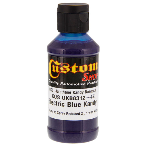 Electric Blue Kandy - Urethane Kandy Basecoat Midcoat, 4 oz (Ready-to-Spray)