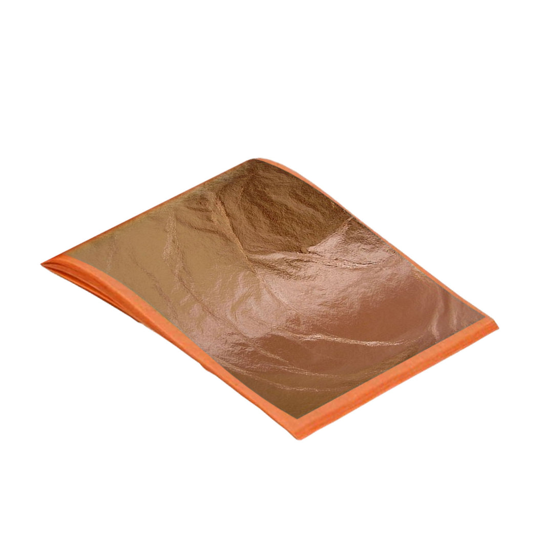 Copper Leaf Book of 25 Leaves each Leaf 5-1/2 x 5-1/2 inches