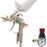 Iwata 5538 LPH400-Lv HVLP Spray Gun 1.5mm Auto Car Paint-Clear Including Regulator