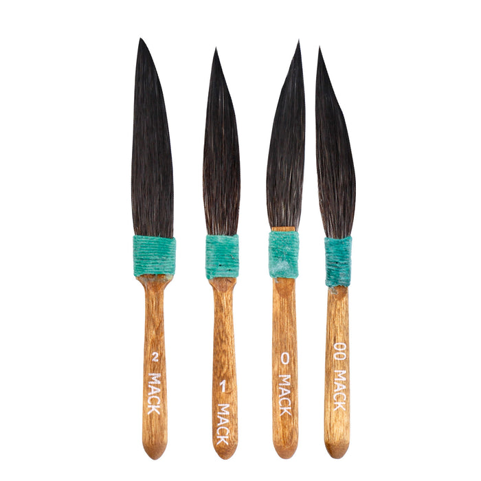 Set of 4 - Sword Striper Pinstriping & Touch-Up Brush