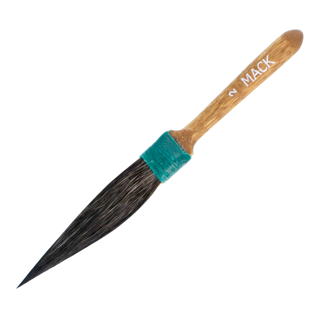 Size 2 - Squirrel Hair Dagger Pinstriping & Touch-Up Brush