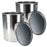 Master Elite Empty Gallon (128 Ounce) Paint Cans with Lids (2 Pack) Unlined Metal Paint Cans