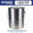 1 Gallon Lined Empty Metal Paint Can Bucket with Lid, Bail Handle - Triple Tight Seal, 128 fl. oz. Steel Coating Storage Container Tin - Store