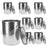 Master Elite Empty Gallon (128 Ounce) Paint Cans with Lids and Bail Handle (8 Pack) Unlined Metal Paint Cans