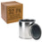Master Elite Empty Half-Pint (8 Ounce) Paint Cans with Lids (32 Pack) Unlined Metal Paint Cans