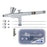 Master Performance G266 Pro Set Dual-Action Gravity Feed Airbrush Set with 3 Nozzle Sets (0.2, 0.3 & 0.5 mm) 1/16 oz Cup & Cutaway Handle