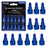Master Elite Series 12 Piece Industrial I / M Type Plug Fittings Set with 1/4" NPT Female Threads - Attach to Quick-Connect Couplers, Air Hoses, Compressors, Pneumatic Air Tools, Spray Guns, Sanders