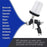 Master Paint System MPS Disposable Paint Spray Gun Cup Liners and Lid System, 50 Pack Mini Size 6 Ounce (180ml) Kit