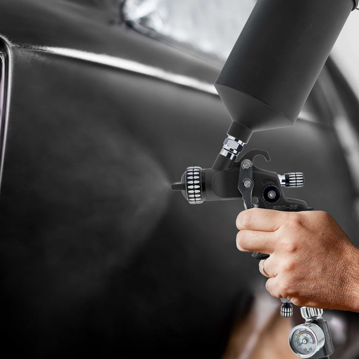 thumbnail image 2 of Tosucs Professional HVLP Paint Spray Gun With 1.4mm Nozzle - 600ml For Auto/Home 2 of 6