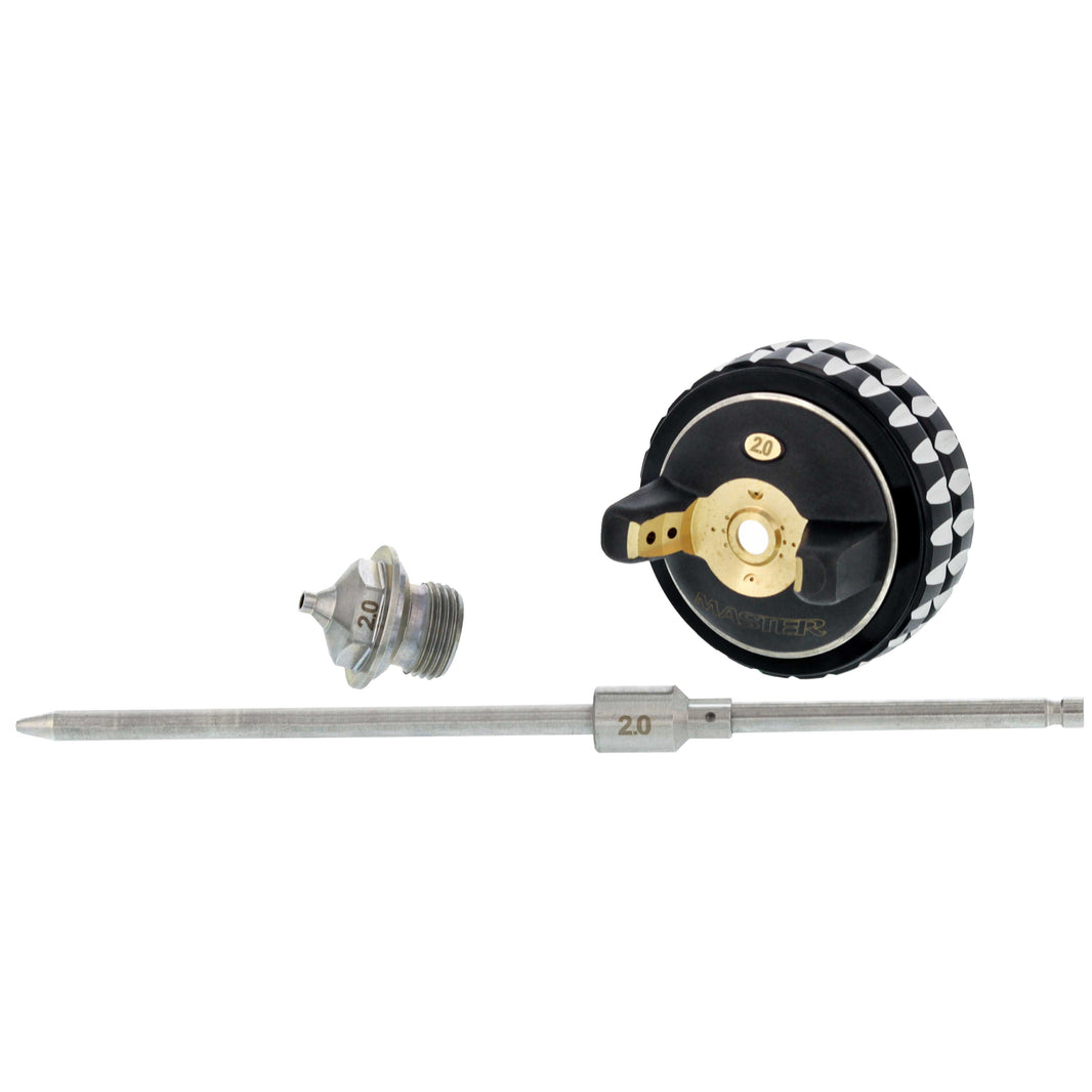 2.0 mm Needle, Fluid Nozzle and Air Cap Set Only - Fits PRO-33 High-Performance HVLP Spray Gun