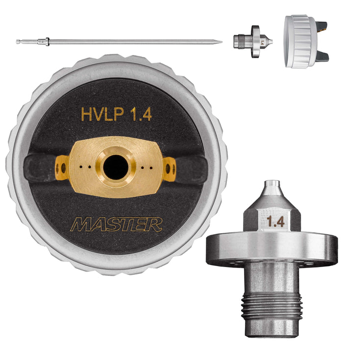 1.4 mm Needle, Fluid Nozzle and Air Cap Set Only - Fits a PRO-44 High Performance HVLP Spray Gun