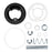 PRO-44 Series HVLP Spray Gun Rebuild Kit #1 - For PRO-44 HVLP Spray Gun - Contains Spray Head Parts, Seals, Baffle, Spring, Trigger Pivot, Clips