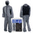Master Elite Reusable Anti-Static Automotive Paint Suit (Small) - Breathable Protective Auto Spray Paint Coveralls with Hood & Mesh Back - Polyester Fabric, Comfortable Fit, Heat Regulating, Washable