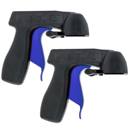 Instant Aerosol Trigger Handle (2 Pack) - Attach to Convert Spray Cans into Spray Guns - Universal Fit, Use on Spray Paint, Adhesives - Reusable