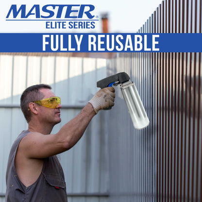 Instant Aerosol Trigger Handle (2 Pack) - Attach to Convert Spray Cans into Spray Guns - Universal Fit, Use on Spray Paint, Adhesives - Reusable