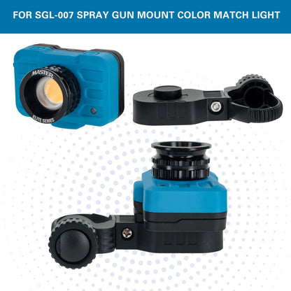 Spray Gun Light Replacement Adjustable Attachment Bracket Bands Only - Fits SGL-007 Spray Gun Mount Color Match Light - Standard and Large Bands