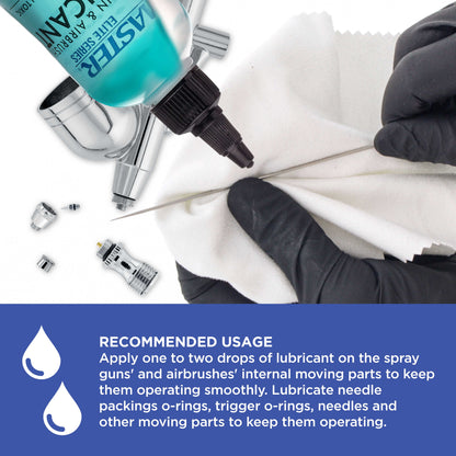 Series Spray Gun and Airbrush Lubricant, 4 Ounce - Ideal Lube for Increased Performance, Smoother Trigger Action, Reduced Needle Friction