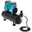Master Airbrush Model TC-96T Air Brush Compressor Kit - Cool Runner Professional Single-Piston Airbrush Compressor with 1.5 Gallon Air Tank, Regulator, Gauge, Water Trap Filter & Air Hose