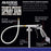 Air Rust Proofing and Undercoating Gun with Gauge - 22" Long Flexible Extension Wand with Multi-Directional Nozzle - Apply Spray Truck Bed Liner Coating, Rubberized Undercoat, Chip Guard