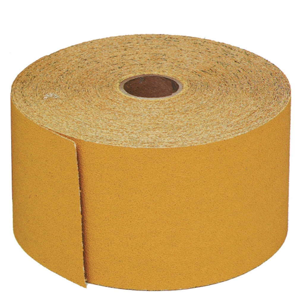Stikit Gold Sanding Sheet Roll, 180 grit, 2-3/4 in. x 45 yd, A Weight, 02595