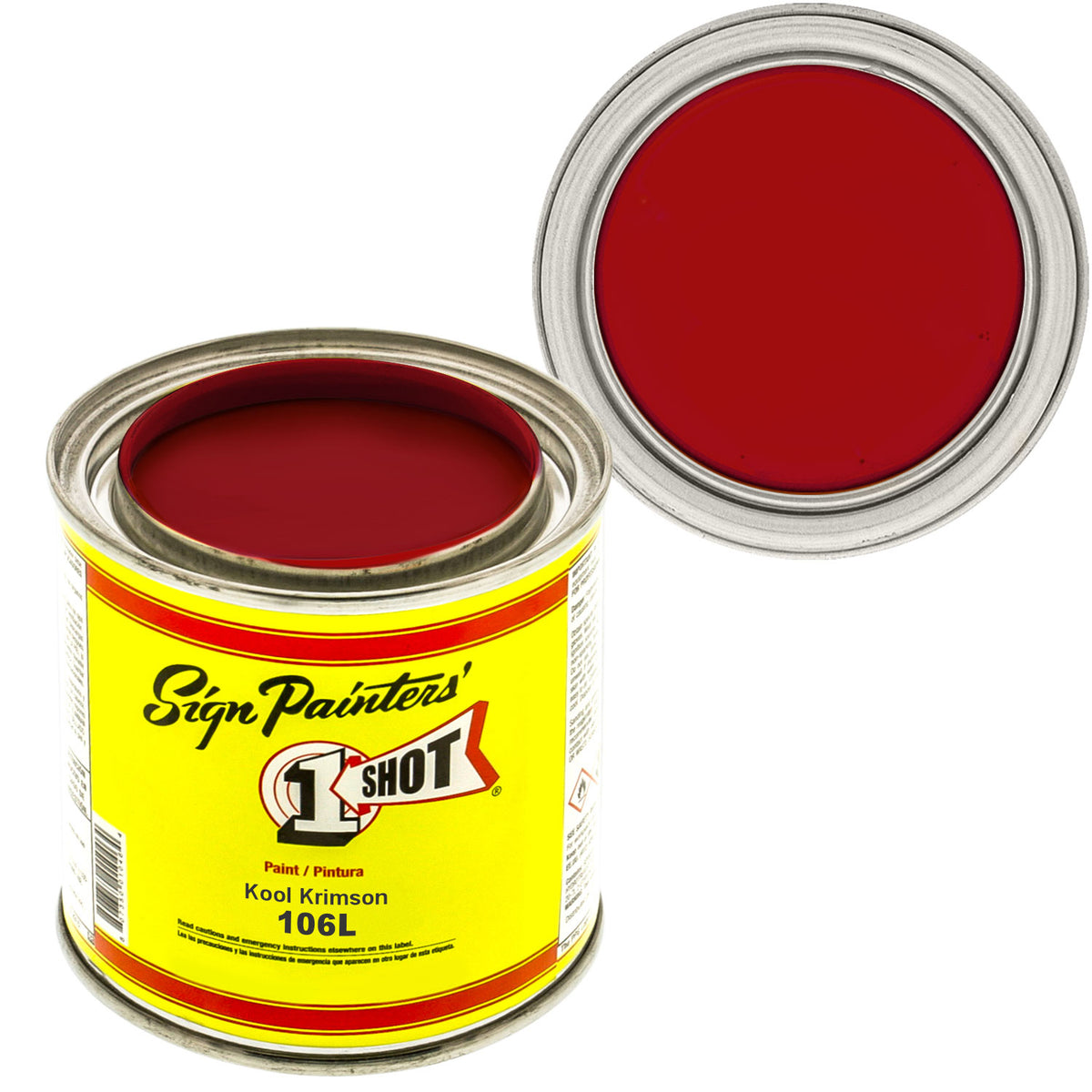 Kool Crimson Pinstriping Lettering Enamel Paint, Quart — TCP Global