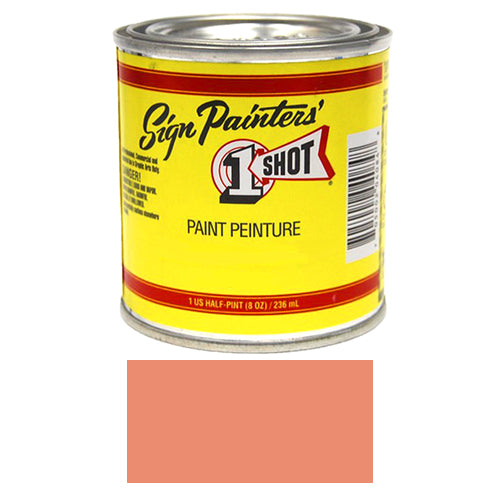 CORAL Pinstriping Lettering Enamel Paint, 1/2 Pint